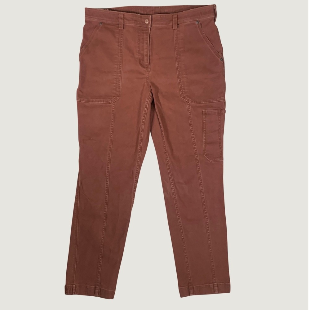 Women's DuluthFlex Fire Hose Flex Pants Size 16 x 29 Utility Duluth Trading Rust